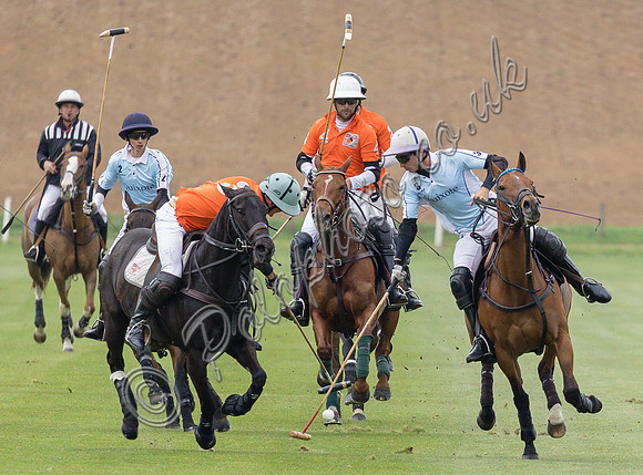 Polo action, 2022 Tyro Cup, Cowdray Park Polo Club