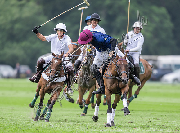 Polo action, 2024 Gold Cup, Cowdray Park Polo Club