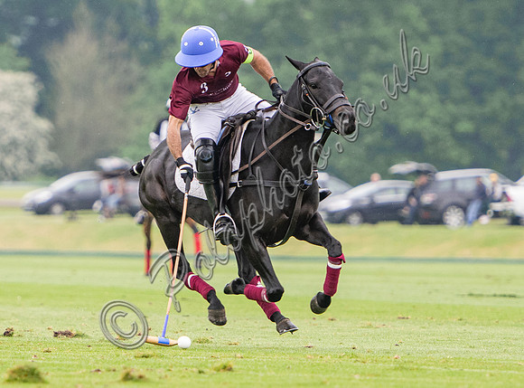 Polo action, 2022 Trippetts Challenge, Cowdray Park Polo Club