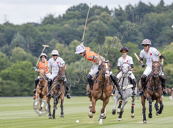 Polo action, 2025 Gold Cup, Cowdray Park Polo Club