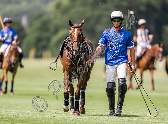 Polo action, 2024 Gold Cup, Cowdray Park Polo Club
