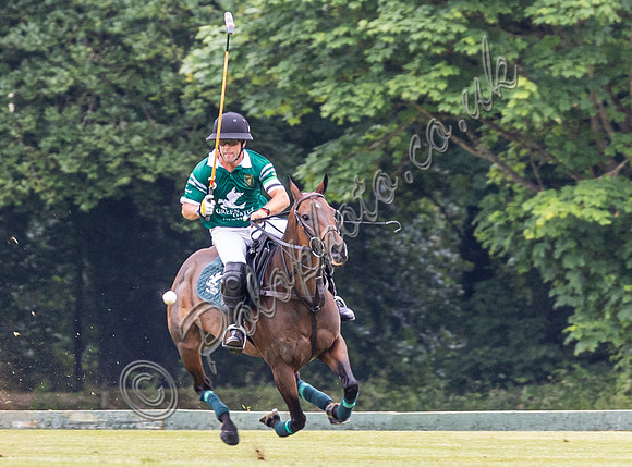 Polo action, Warwickshire Cup 2024 at Cirencester Park