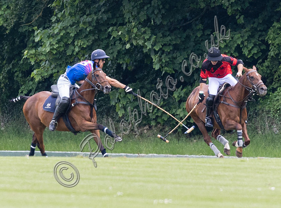 Polo action, June 12 Goal, Cirencester Park
