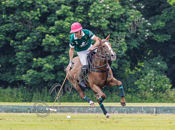 Polo action, Warwickshire Cup 2024 at Cirencester Park