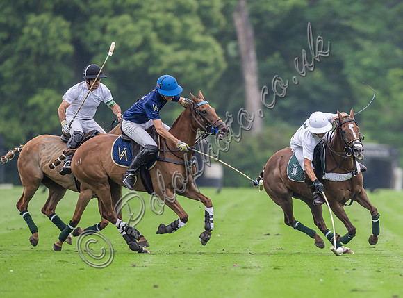 Polo action, 2024 Gold Cup, Cowdray Park Polo Club