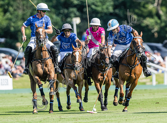 Polo action and presentation - 2024 Gold Cup, Cowdray Park Polo Club