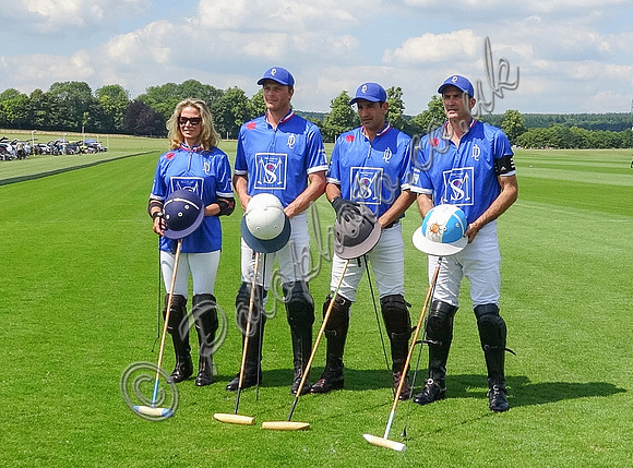 Polo action, 2024 Gold Cup, Cowdray Park Polo Club