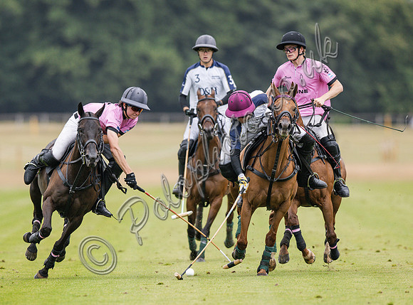 Polo action, 2025 Gold Cup, Cowdray Park Polo Club