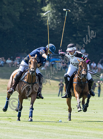 Polo action, 2025 Gold Cup quarter finals, Cowdray Park Polo Club