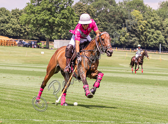 Polo action, 2024 Gold Cup, Cowdray Park Polo Club