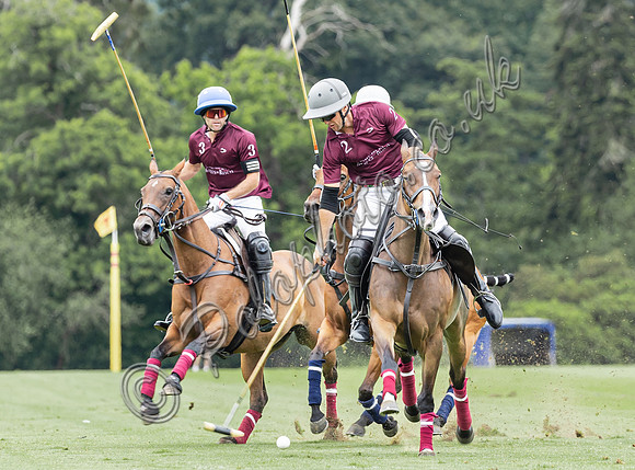 Polo action, 2024, Cowdray Park Polo Club