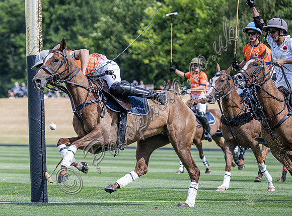 Polo action, 2025 Gold Cup, Cowdray Park Polo Club