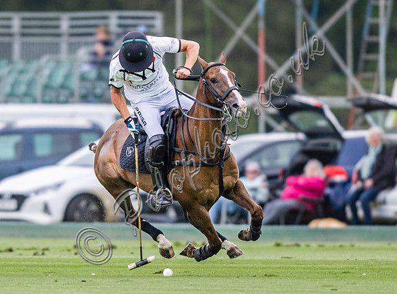 Polo action, 2024 Gold Cup, Cowdray Park Polo Club