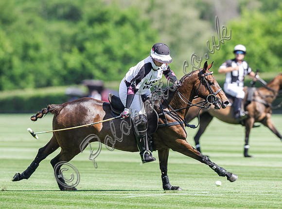 Polo action, 2025 Gold Cup quarter finals, Cowdray Park Polo Club