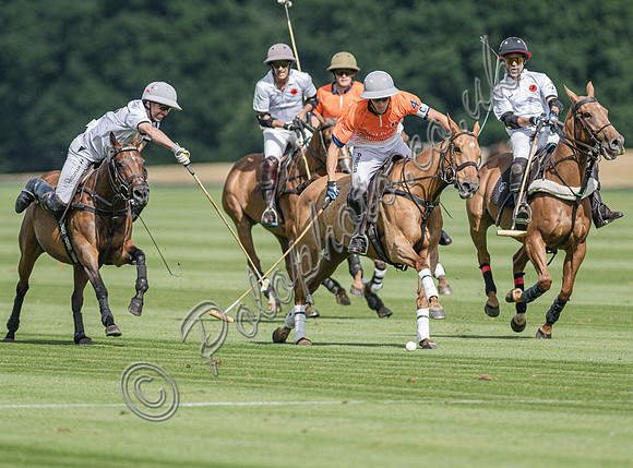 Polo action, 2025 Gold Cup, Cowdray Park Polo Club
