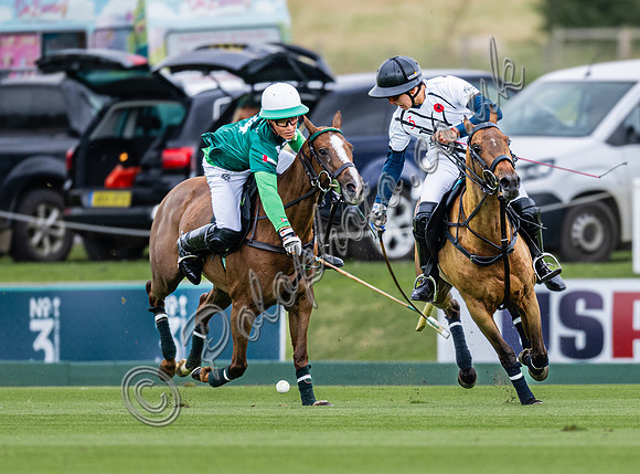 Polo action, 2024 Gold Cup, Cowdray Park Polo Club