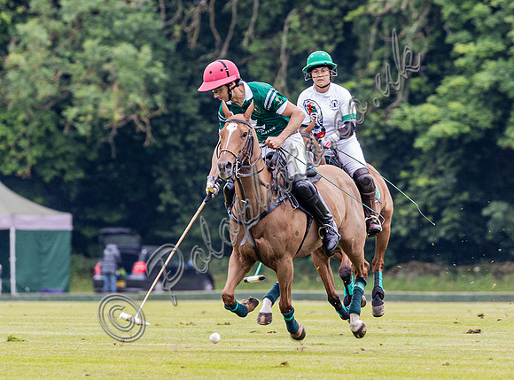Polo action, Warwickshire Cup 2024 at Cirencester Park