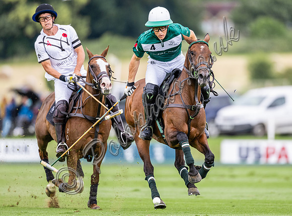Polo action, 2024 Gold Cup, Cowdray Park Polo Club