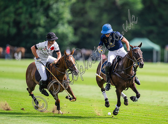Polo action, Challenge Cup 2024, Cowdray Park Polo Club