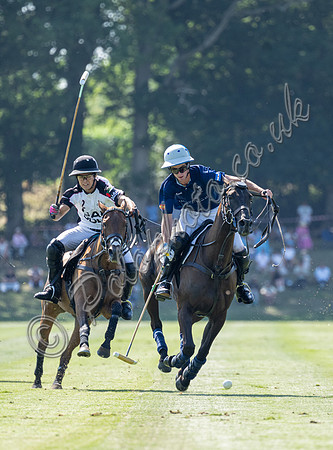 Polo action, 2025 Gold Cup quarter finals, Cowdray Park Polo Club