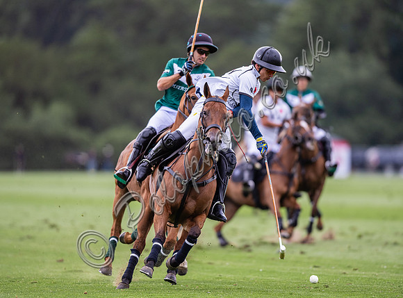 Polo action, 2024 Gold Cup, Cowdray Park Polo Club