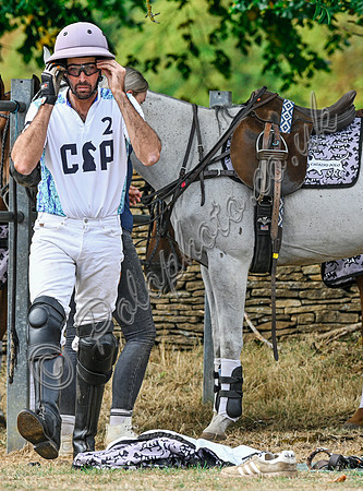 Polo action, Wichenford Bowl 2025 semi-final match, Beaufort Polo Club