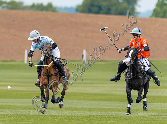 Polo action, 2022 Tyro Cup, Cowdray Park Polo Club