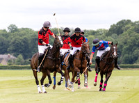 Polo action, June 12 Goal, Cirencester Park