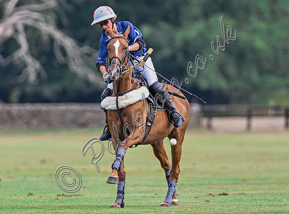 Polo action, Wichenford Bowl 2025 semi-final match, Beaufort Polo Club