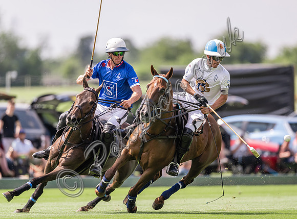 Polo action, 2024 Gold Cup, Cowdray Park Polo Club