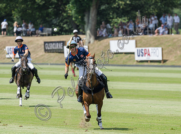 olo action, 2025 Gold Cup, Cowdray Park Polo Club