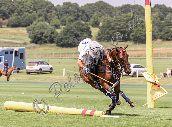 Polo action, 2024 Gold Cup, Cowdray Park Polo Club