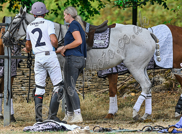 Polo action, Wichenford Bowl 2025 semi-final match, Beaufort Polo Club