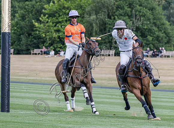 Polo action, 2025 Gold Cup, Cowdray Park Polo Club