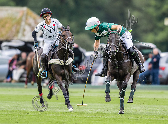 Polo action, 2024 Gold Cup, Cowdray Park Polo Club