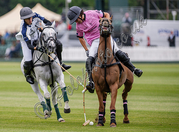 Polo action, 2025 Gold Cup, Cowdray Park Polo Club