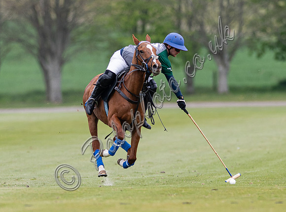 Polo action, 2022 May 4 Goal Spring Cup, Cowdray Park Polo Club