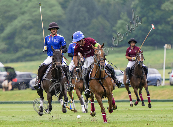 Polo action, 2022 Trippetts Challenge, Cowdray Park Polo Club
