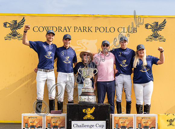 Polo action, Challenge Cup 2024, Cowdray Park Polo Club