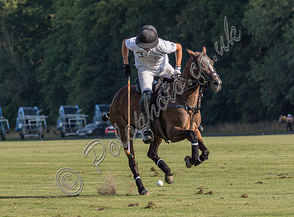 Polo action, County Cup 2025 league match, Cirencester Park
