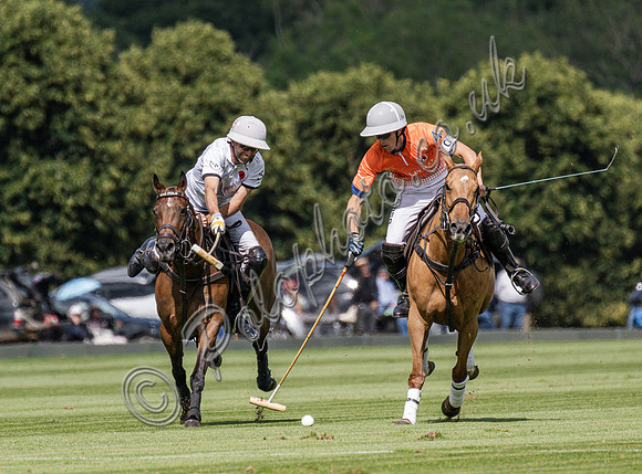 Polo action, 2025 Gold Cup, Cowdray Park Polo Club