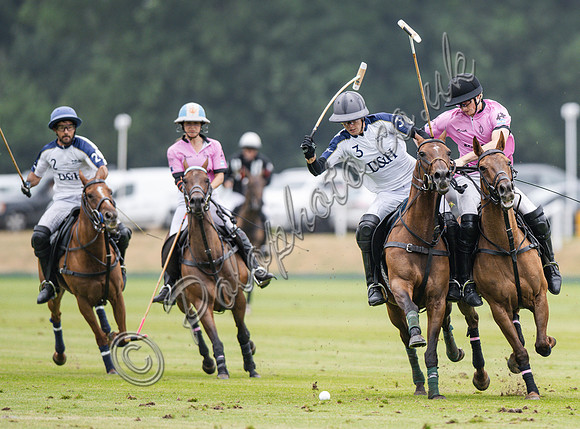 Polo action, 2025 Gold Cup, Cowdray Park Polo Club