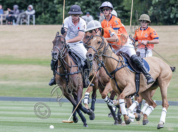 Polo action, 2025 Gold Cup, Cowdray Park Polo Club