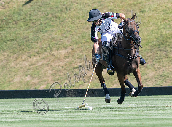 Polo action, 2025 Gold Cup quarter finals, Cowdray Park Polo Club