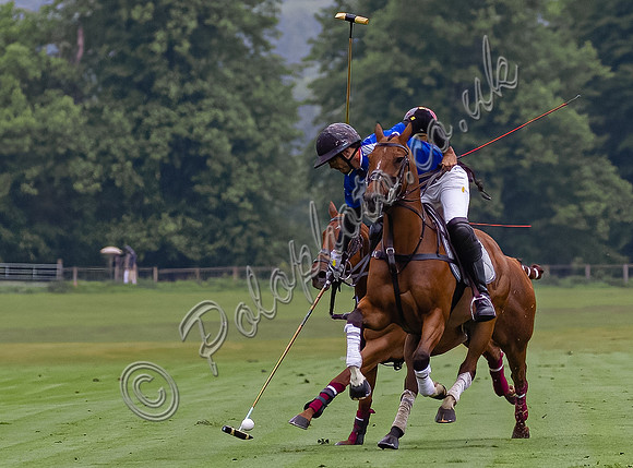 Polo action, 2022 Trippetts Challenge, Cowdray Park Polo Club