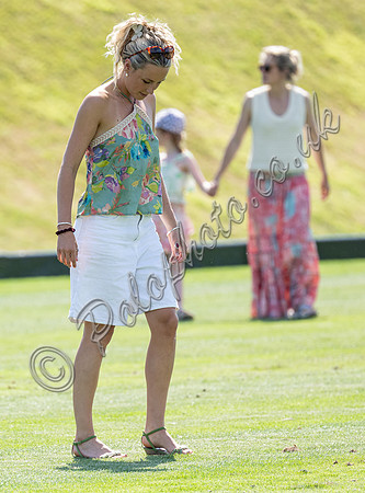 Polo action, 2025 Gold Cup quarter finals, Cowdray Park Polo Club