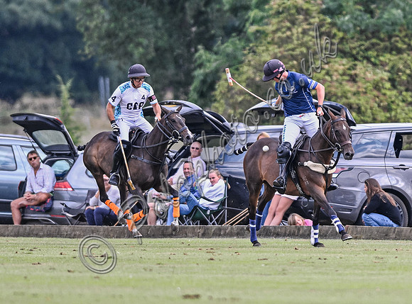 Polo action, Wichenford Bowl 2025 semi-final match, Beaufort Polo Club