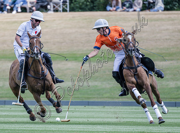 Polo action, 2025 Gold Cup, Cowdray Park Polo Club