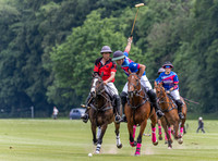 Polo action, June 12 Goal, Cirencester Park