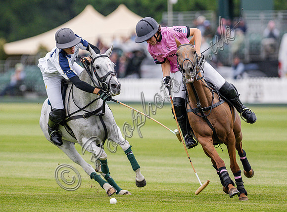 Polo action, 2025 Gold Cup, Cowdray Park Polo Club